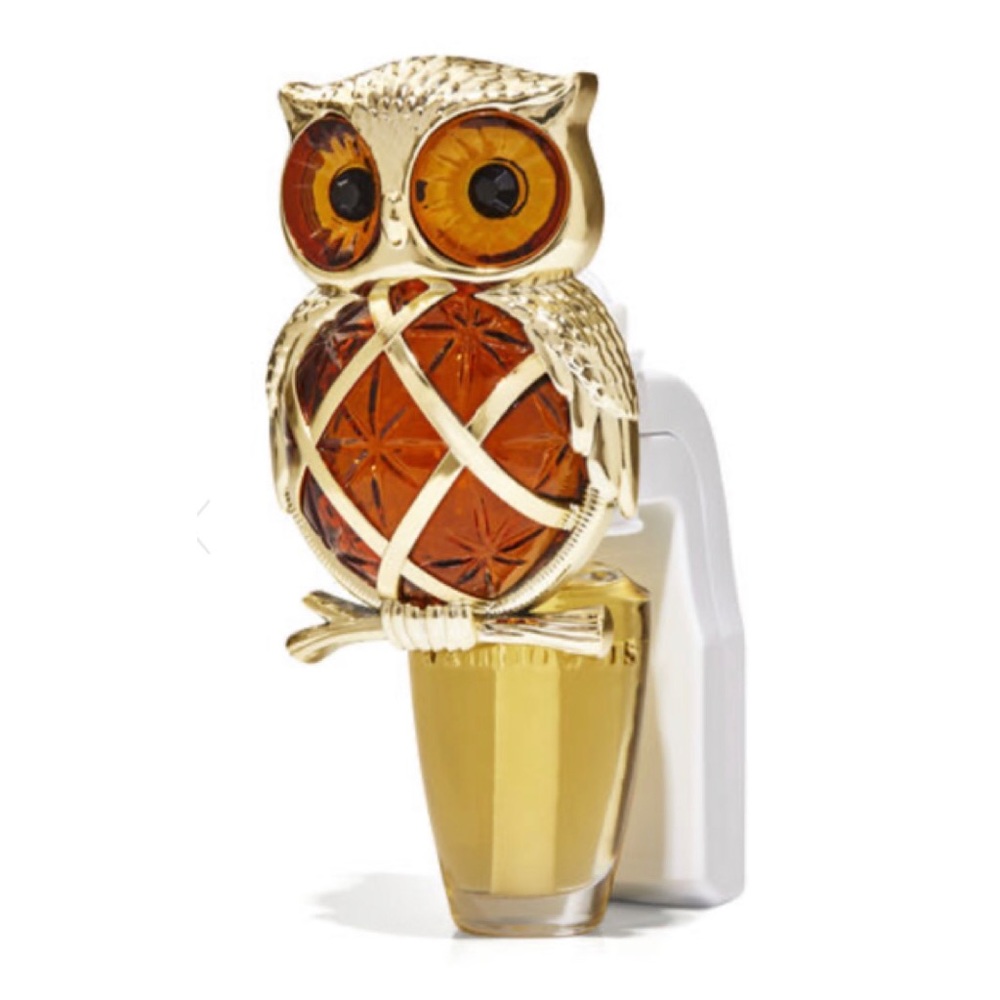 NEW Bath & Body Works Fiber Optic Owl Nightlight